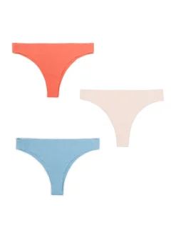 Cropp Bielizna*3 pack bezszwowych majtek brazilian