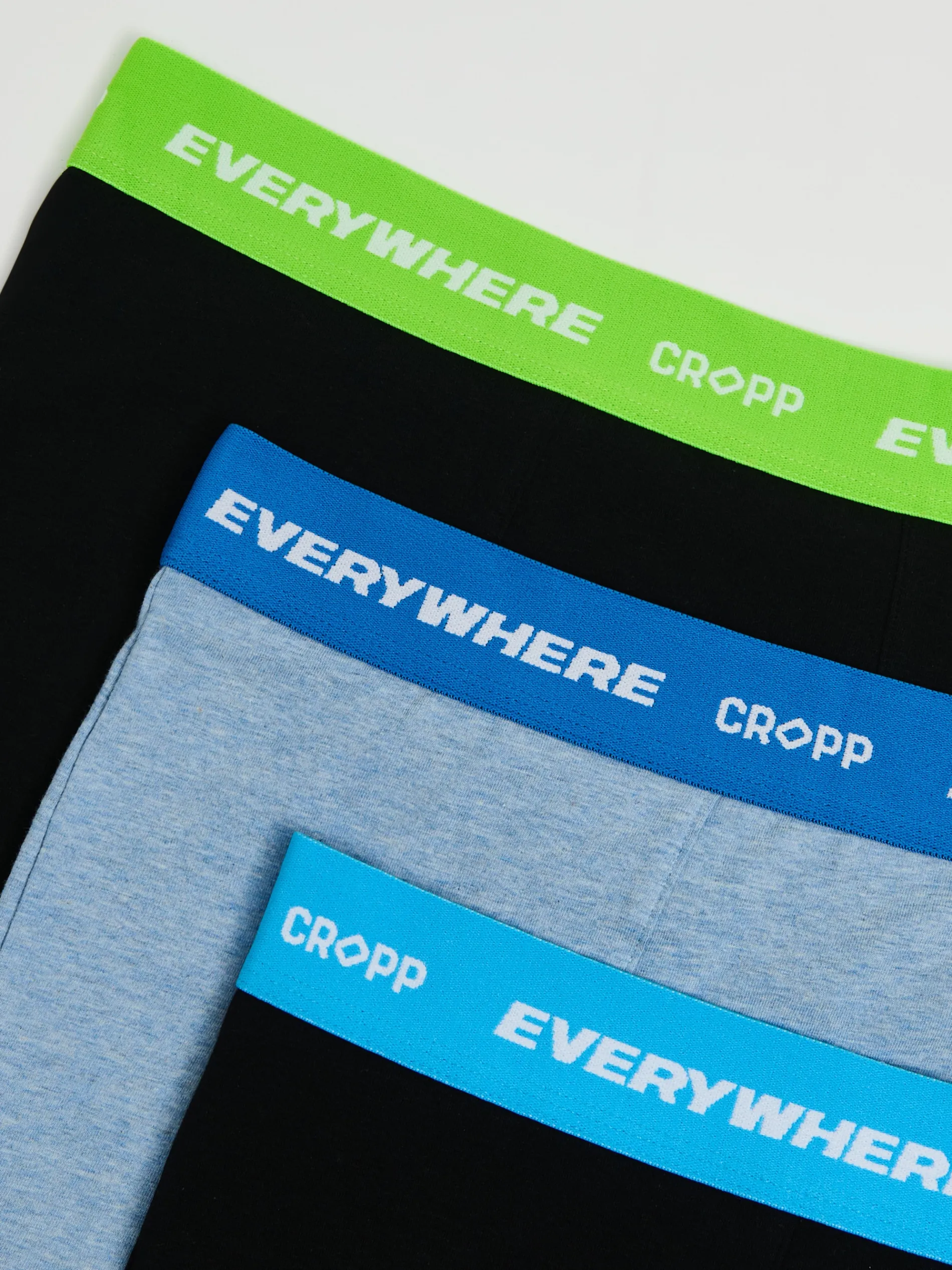 Cropp Bokserki*3 pack bokserek z kolorowym wykończeniem