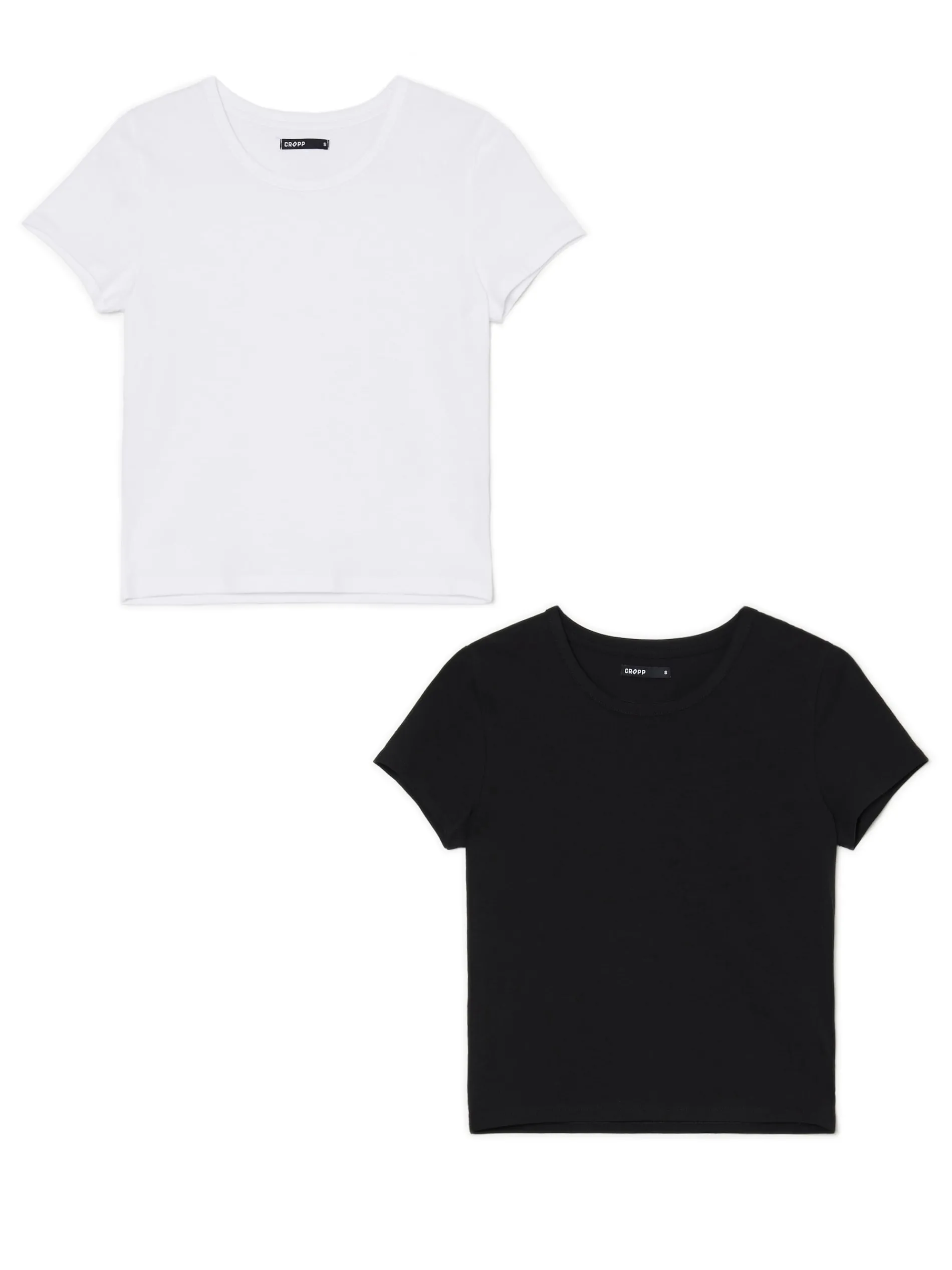 Cropp Koszulki, Topy*2 pack dopasowanych T-shirtów