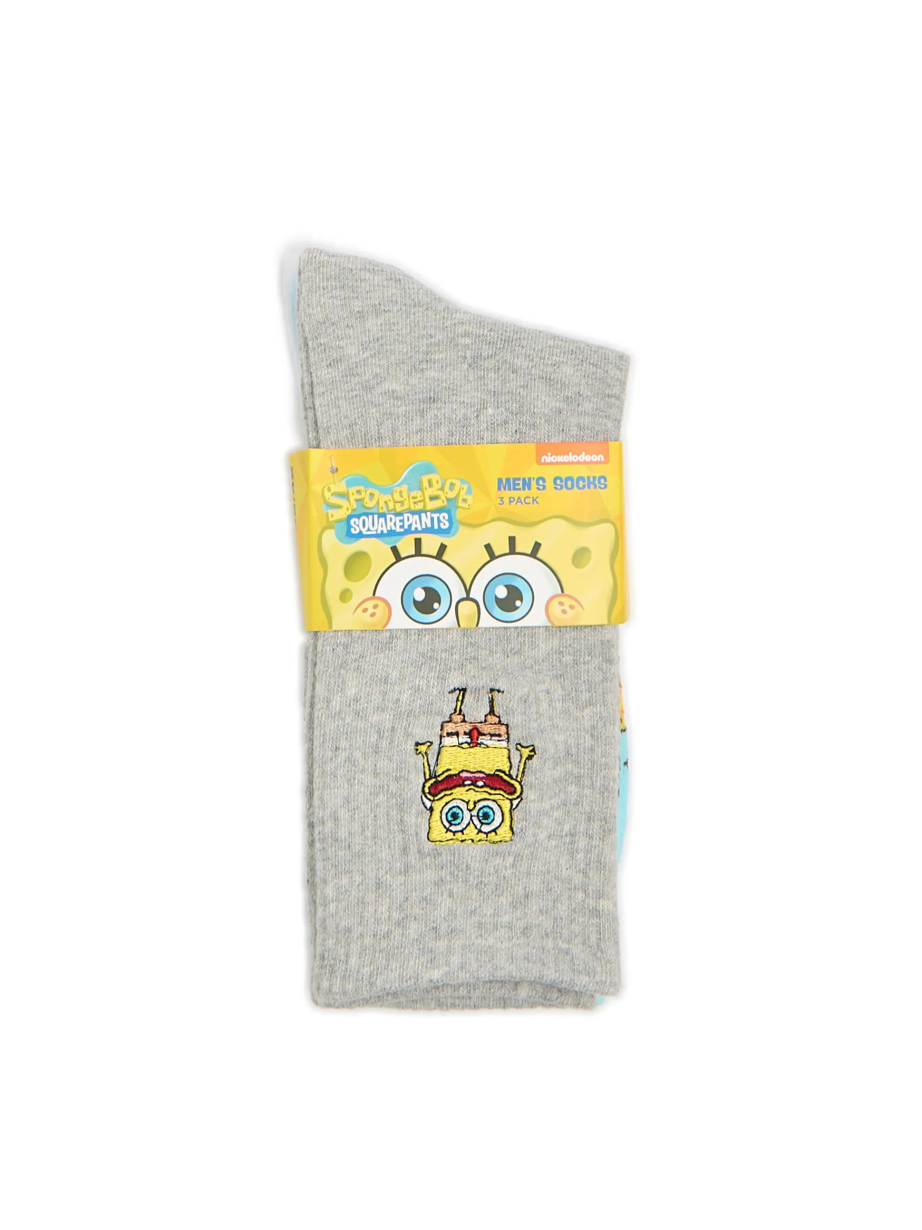 Cropp Skarpetki*3 pack długich skarpet SpongeBob SquarePants