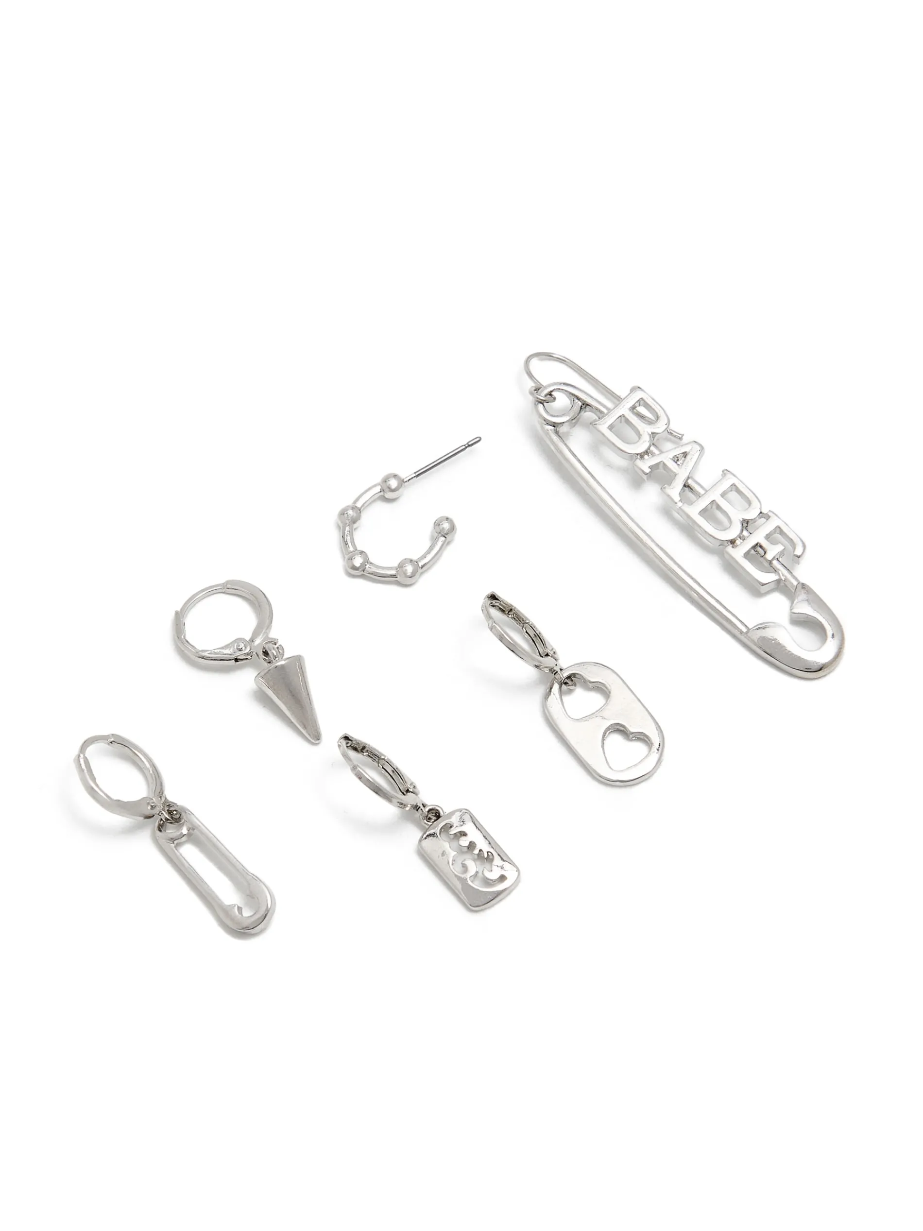 Cropp Biżuteria*6 pack kolczyków z zawieszkami