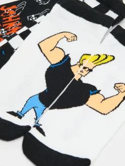 Cropp Skarpetki*3 pack krótkich skarpet Johnny Bravo