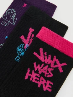 Cropp Skarpety, Rajstopy*3 pack skarpet Jinx z Arcane