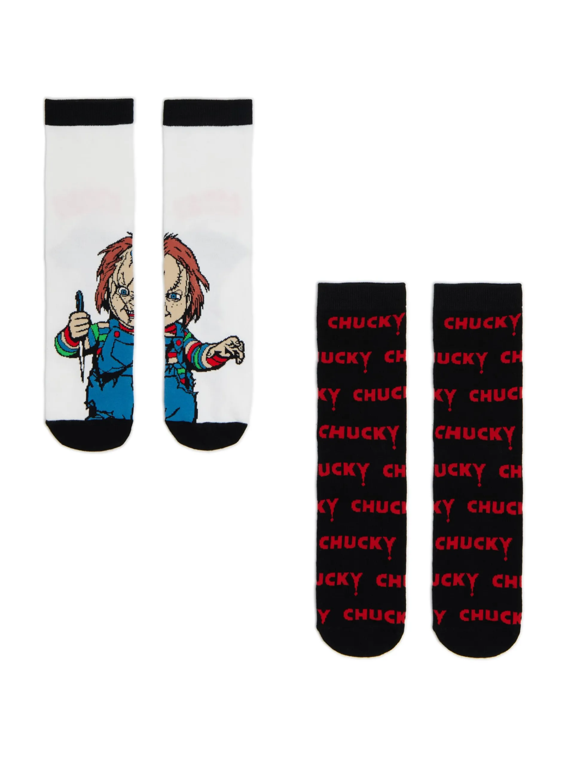 Cropp Skarpetki*2 pack skarpet Laleczka Chucky