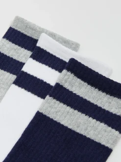 Cropp Skarpetki|Basic*3 pack skarpet w paski