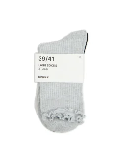 Cropp Skarpety, Rajstopy*3 pack skarpet z falbaną