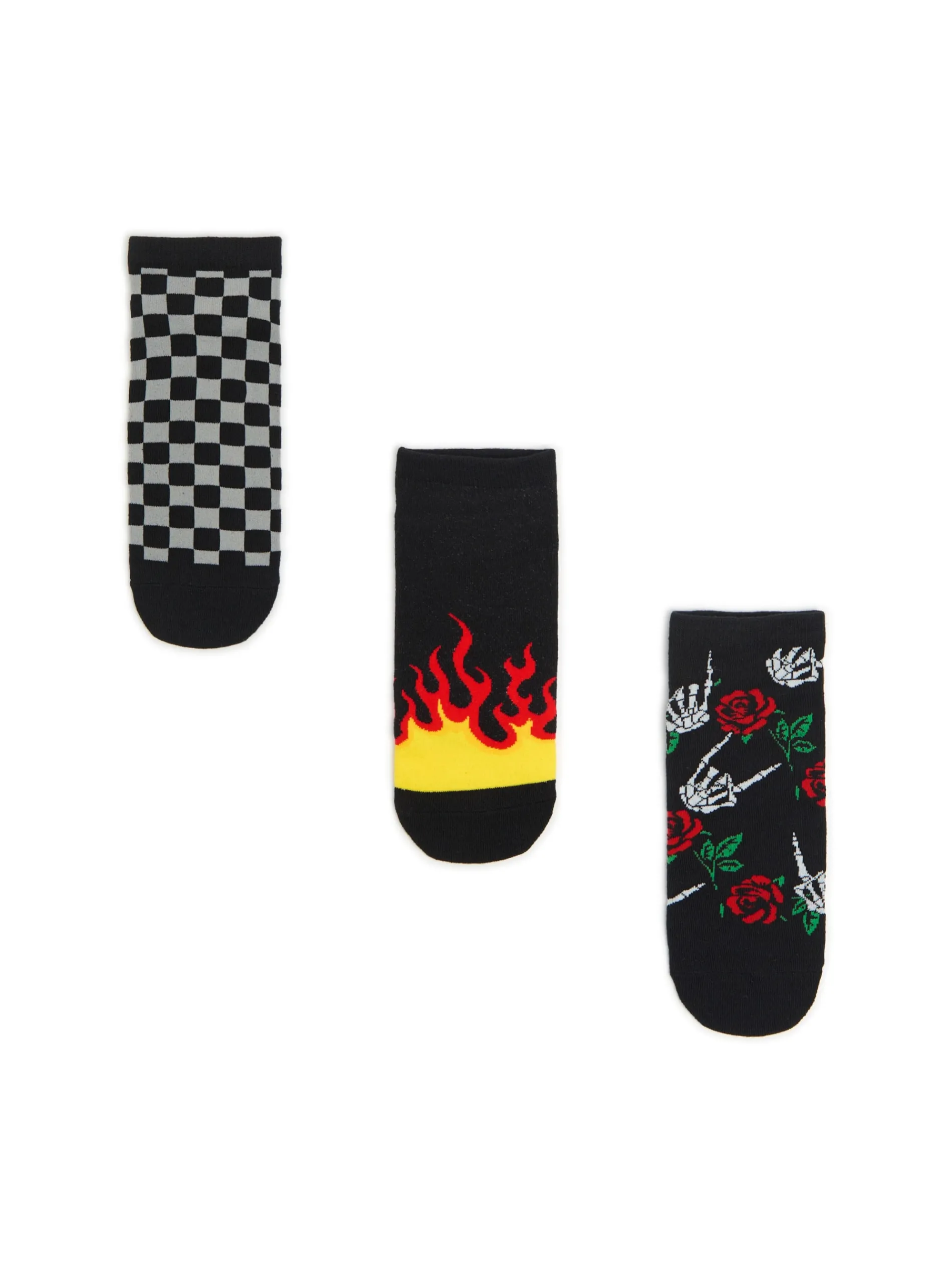 Cropp Skarpetki*3 pack skarpet z printem all over