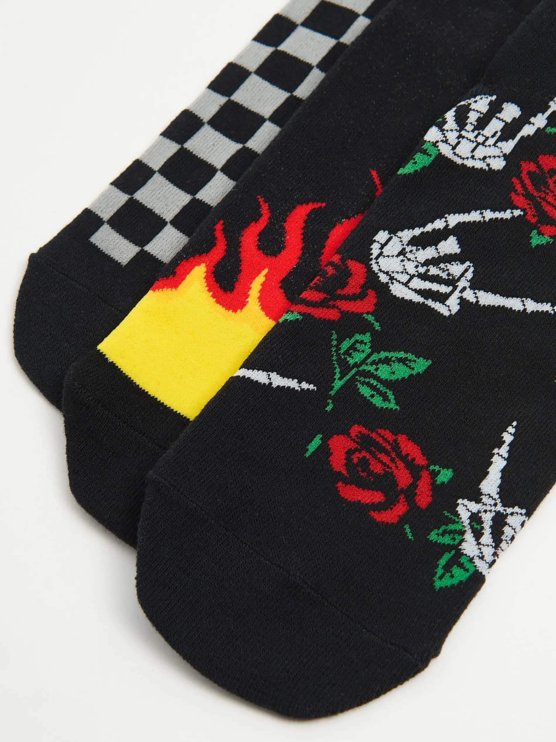 Cropp Skarpetki*3 pack skarpet z printem all over