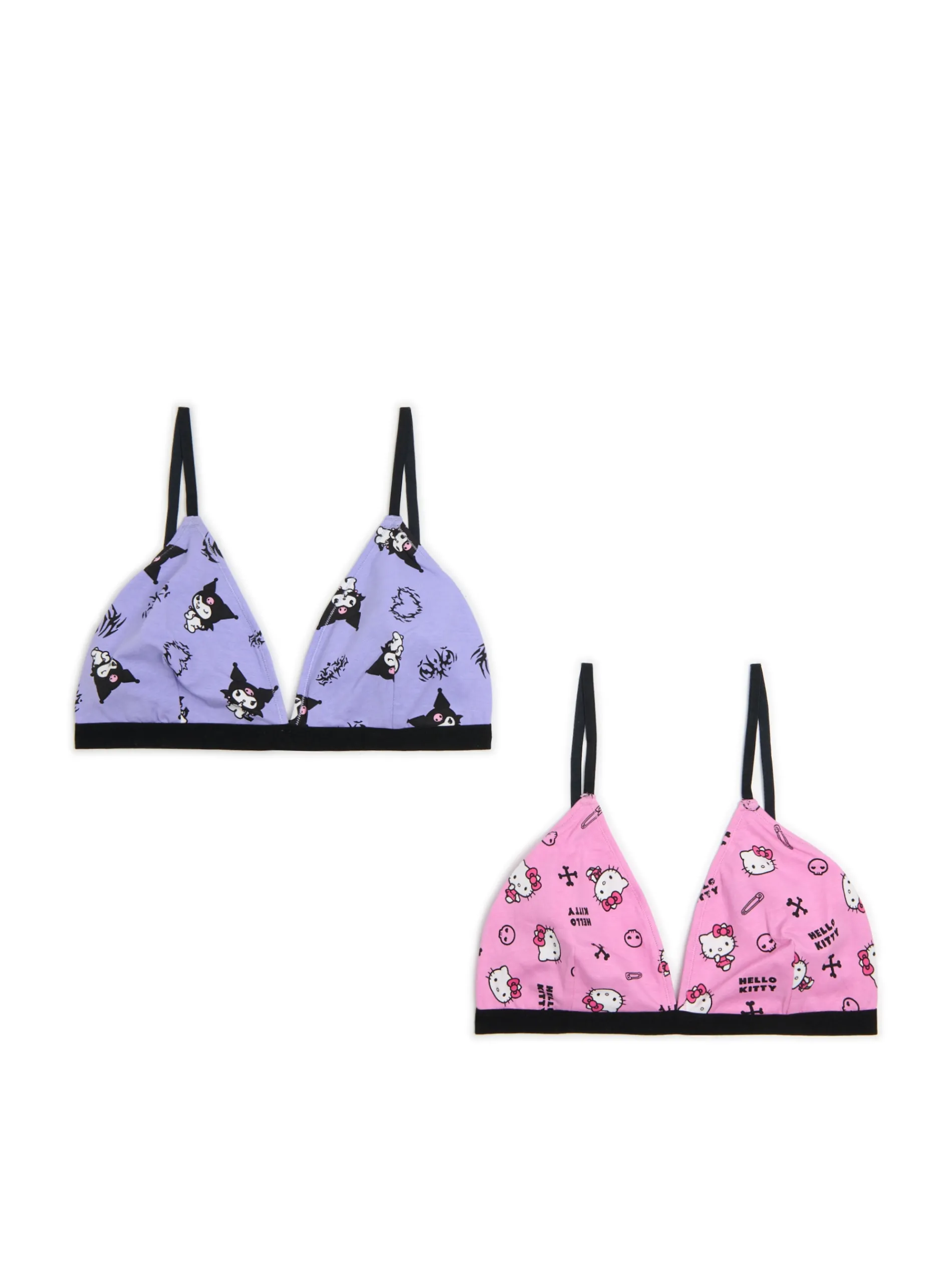 Cropp Bielizna*2 pack staników Hello Kitty i Kuromi
