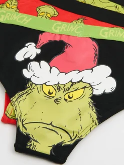 Cropp Akcesoria Świąteczne|Bielizna*3 pack świątecznych majtek z Grinchem