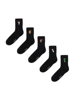 Cropp Akcesoria Świąteczne|Skarpetki*5 pack świątecznych skarpet