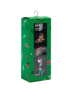 Cropp Akcesoria Świąteczne|Skarpetki*5 pack świątecznych skarpet