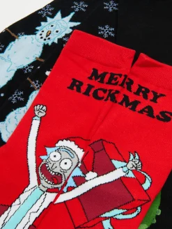 Cropp Akcesoria Świąteczne|Skarpetki*3 pack świątecznych skarpet Rick i Morty