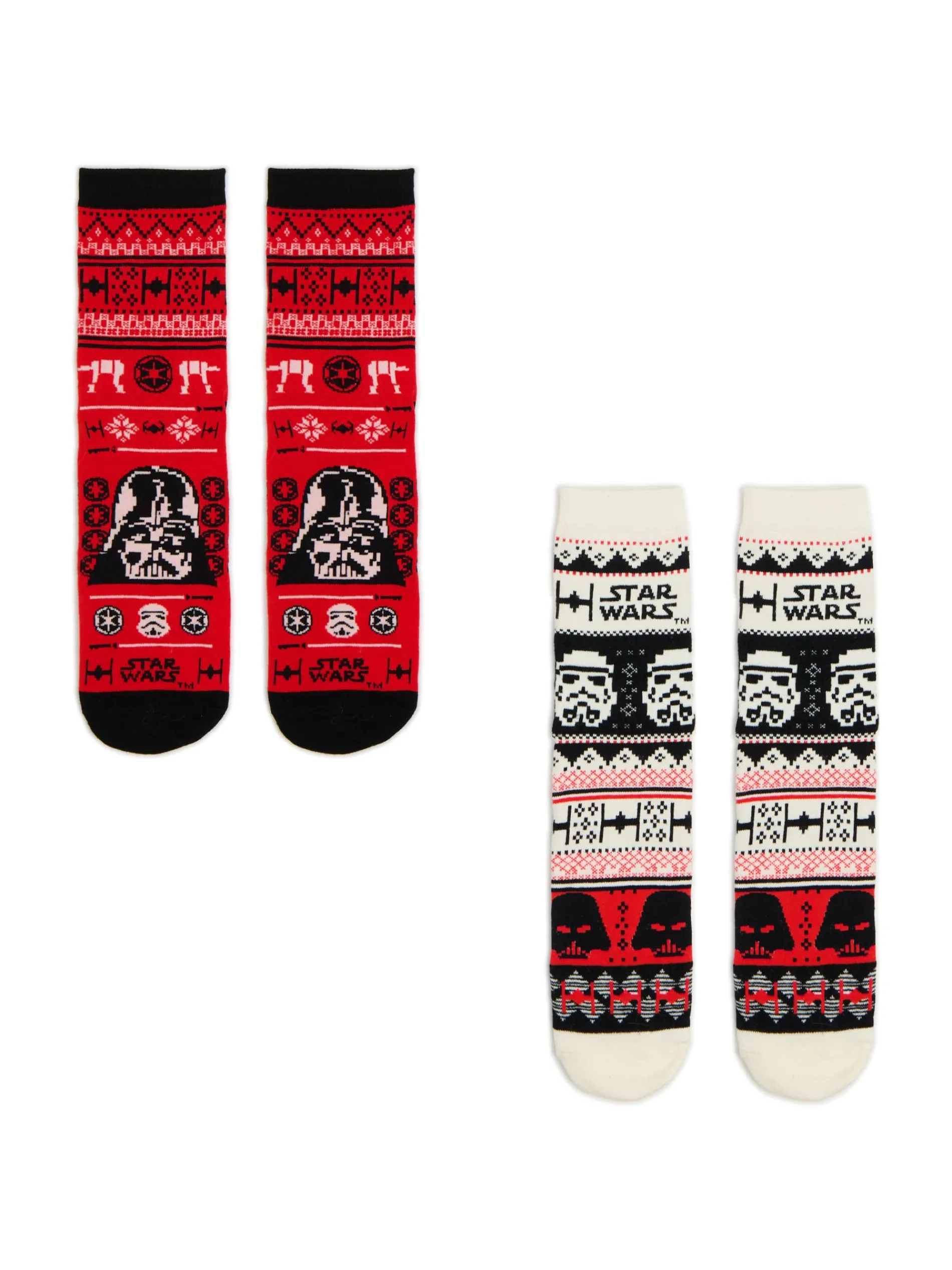 Cropp Akcesoria Świąteczne|Skarpetki*2 pack świątecznych skarpet Star Wars