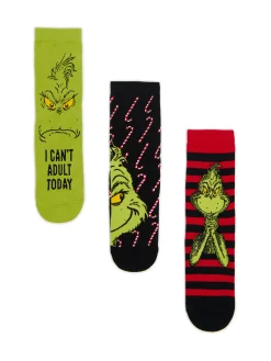 Cropp Akcesoria Świąteczne|Skarpetki*3 pack świątecznych skarpet Grinch