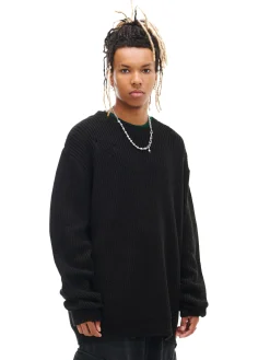 Cropp Swetry*Żakardowy sweter ze strzępieniami