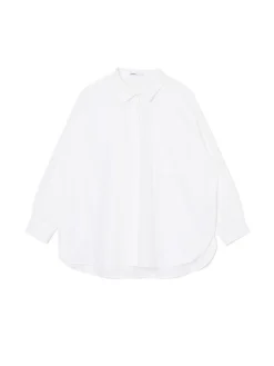 Cropp Koszule, Bluzki*Bawełniana biała koszula oversize
