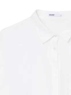 Cropp Koszule, Bluzki*Bawełniana biała koszula oversize