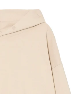 Cropp Bluzy*Beżowa bluza loose z kapturem