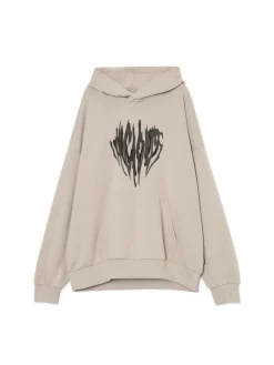 Cropp Bluzy*Beżowa bluza z kapturem