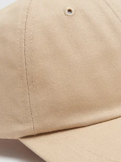 Cropp Czapki*Beżowa gładka czapka z daszkiem