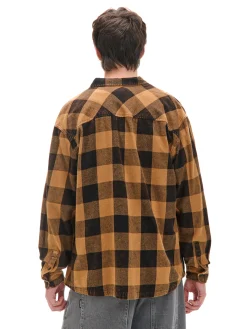 Cropp Koszule*Beżowa koszula w kratę