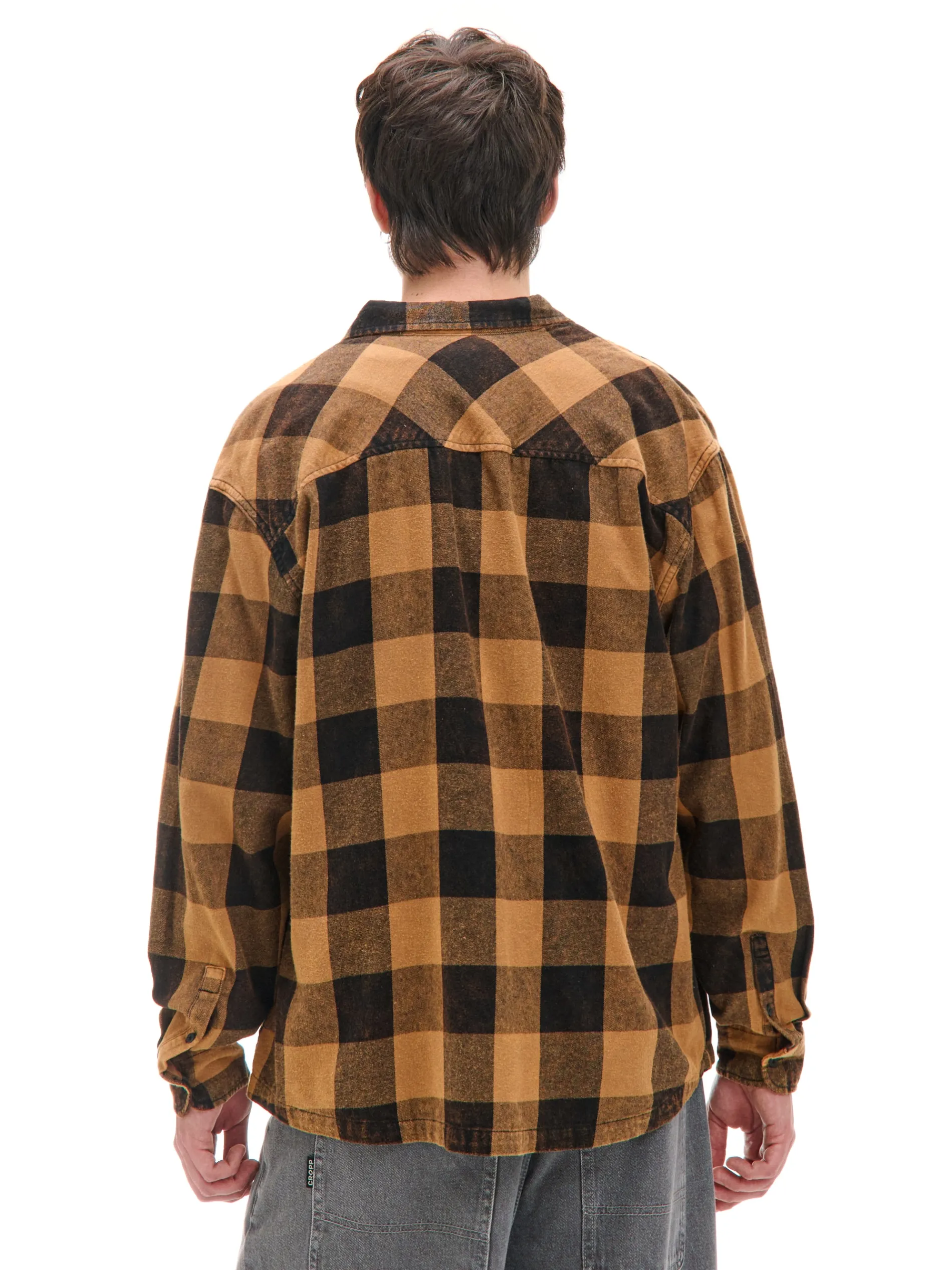 Cropp Koszule*Beżowa koszula w kratę