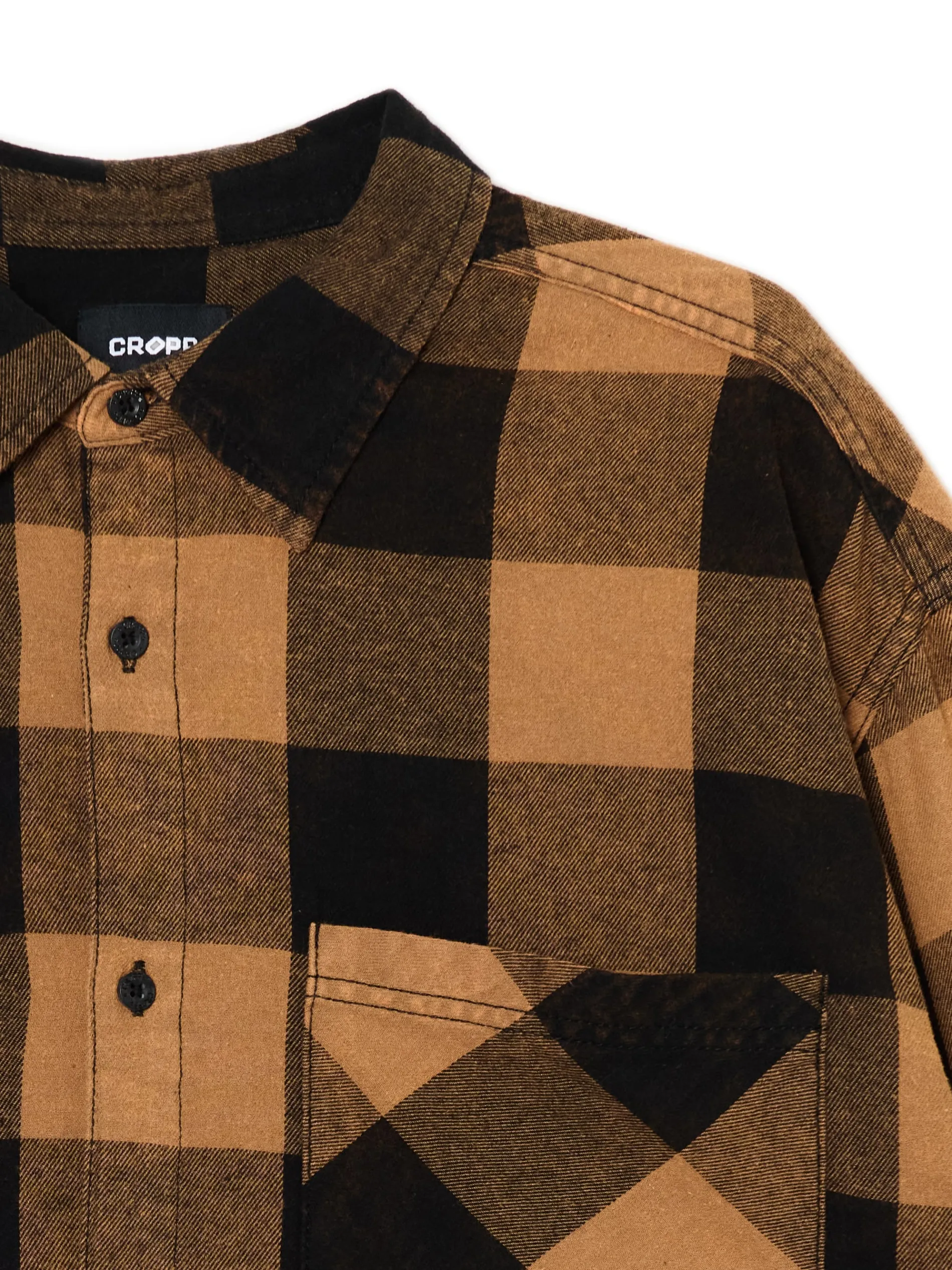 Cropp Koszule*Beżowa koszula w kratę