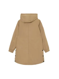 Cropp Kurtki, Płaszcze*Beżowa parka z kapturem