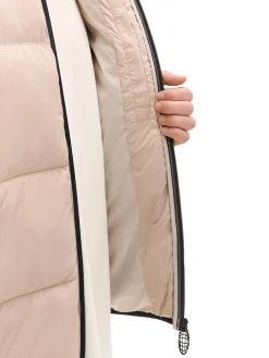 Cropp Kurtki Zimowe|Kurtki, Płaszcze*Beżowa pikowana kurtka puffer