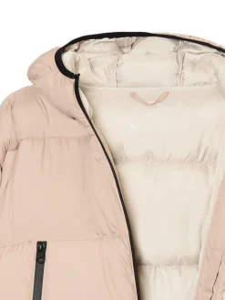 Cropp Kurtki Zimowe|Kurtki, Płaszcze*Beżowa pikowana kurtka puffer