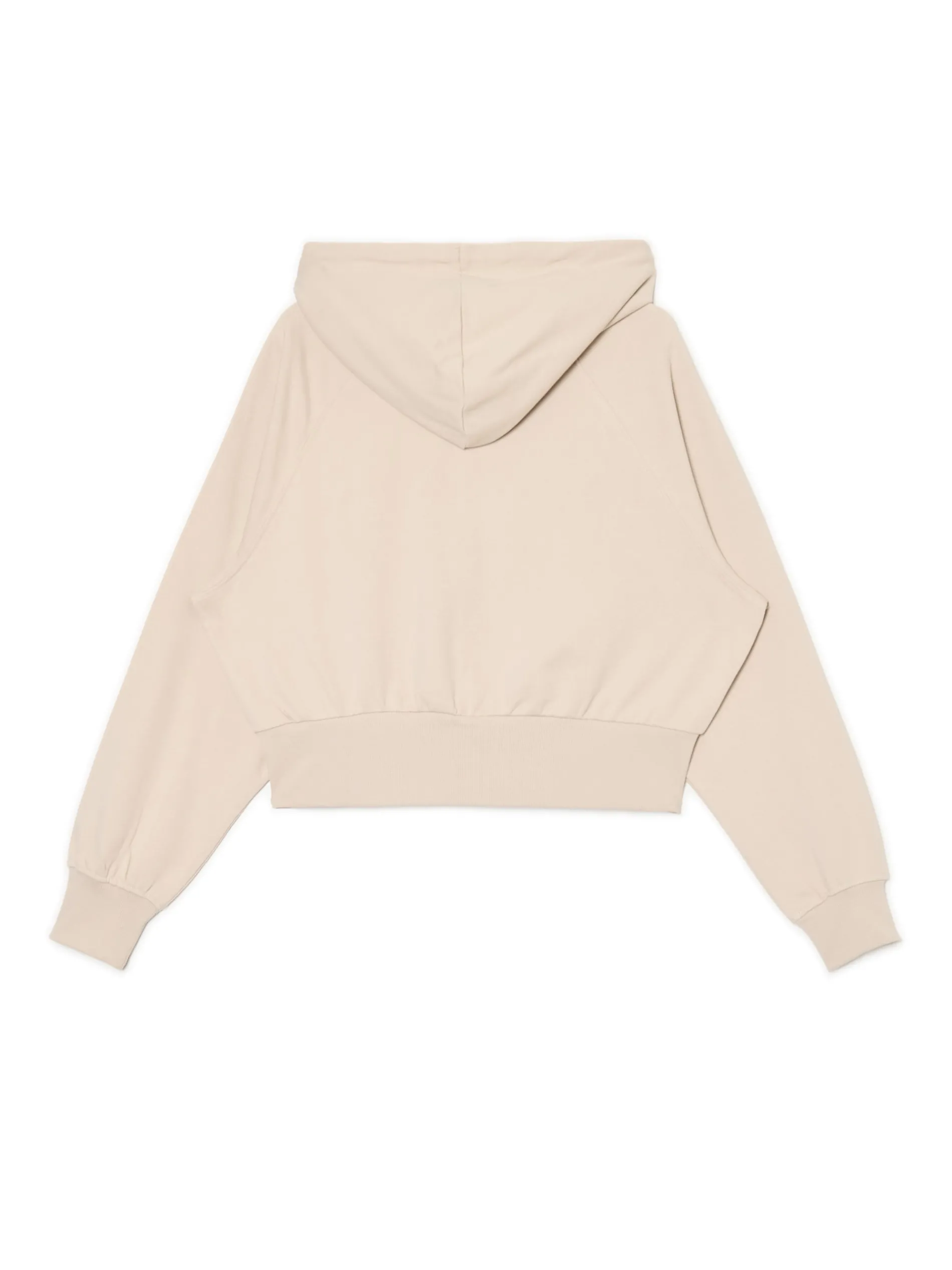 Cropp Bluzy*Beżowa rozpinana bluza z kapturem