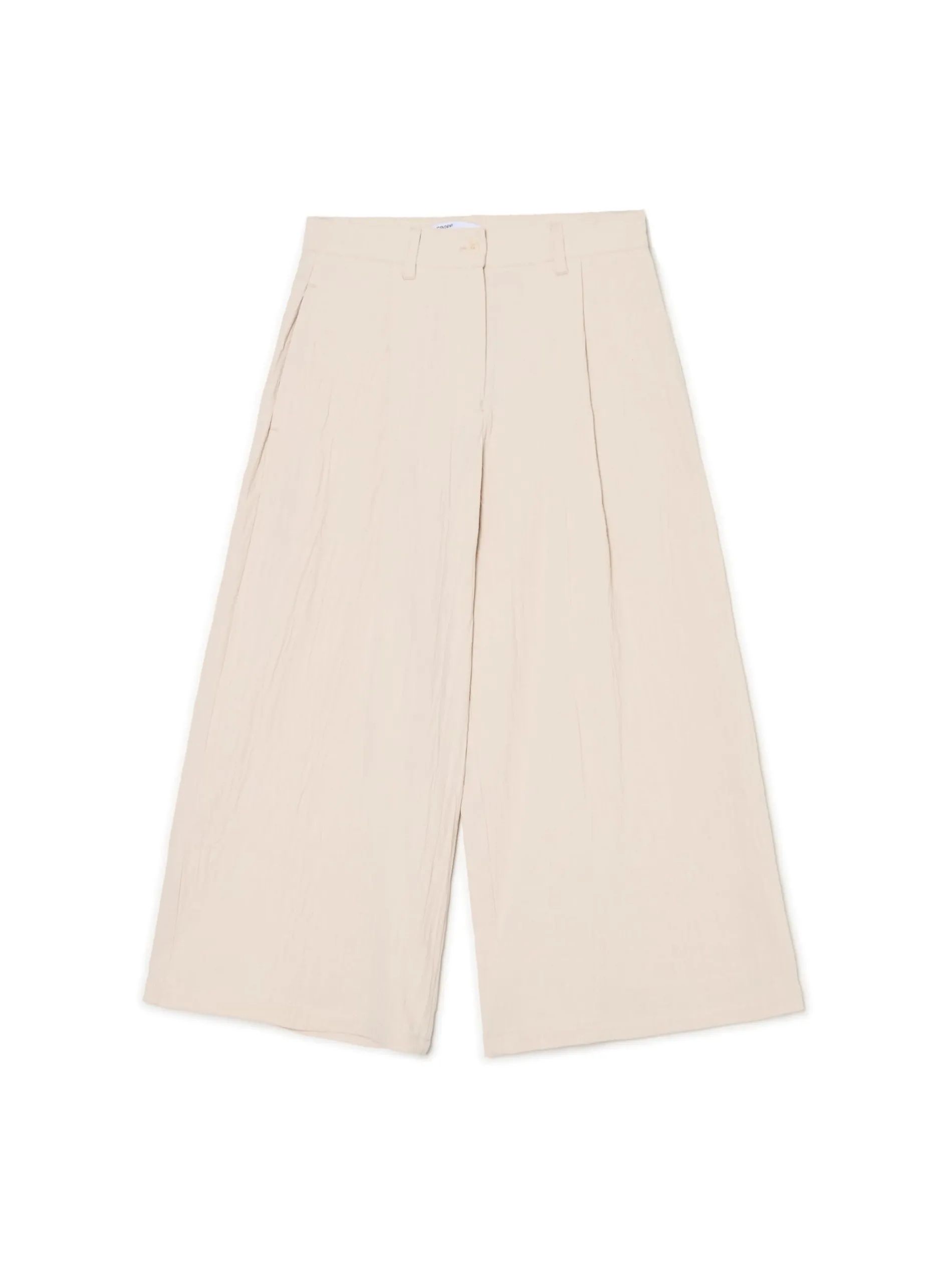 Cropp Spodnie*Beżowe kuloty