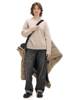 Cropp Kurtki, Płaszcze*Beżowy płaszcz z kapturem