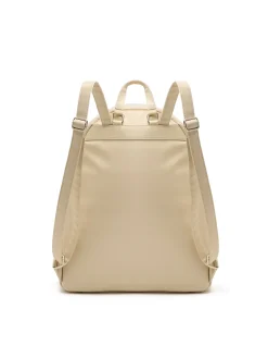 Cropp Torby, Plecaki*Beżowy plecak z metalowymi detalami