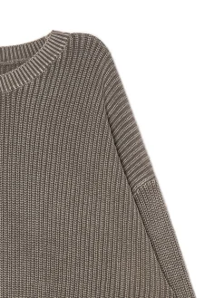 Cropp Swetry*sweter z prążkowanej dzianiny