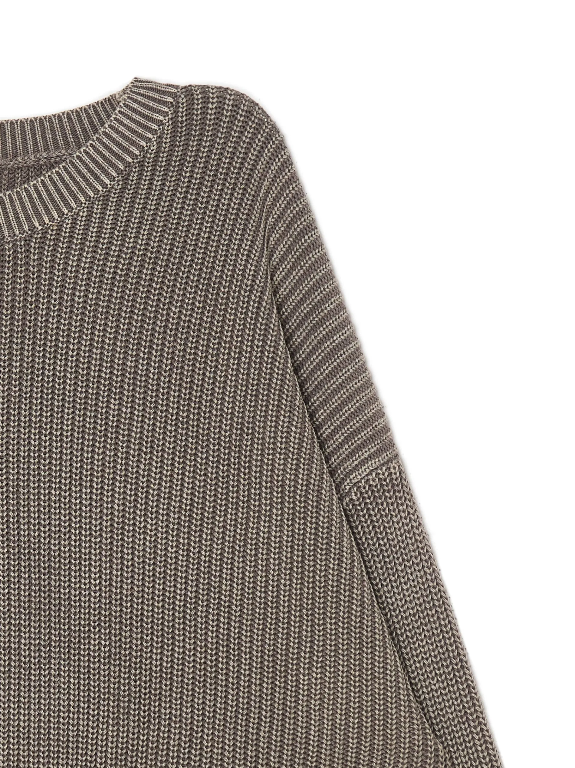 Cropp Swetry*sweter z prążkowanej dzianiny