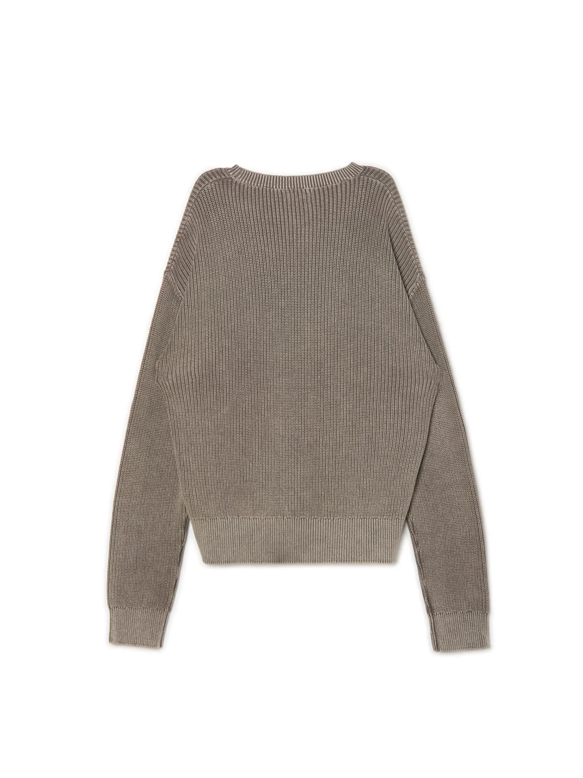 Cropp Swetry*sweter z prążkowanej dzianiny