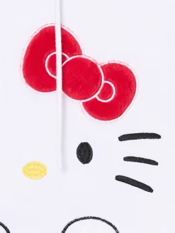 Cropp Bluzy*Biała bluza hoodie Hello Kitty