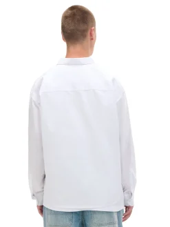 Cropp Koszule*Biała koszula z haftem