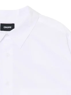 Cropp Koszule*Biała koszula z haftem