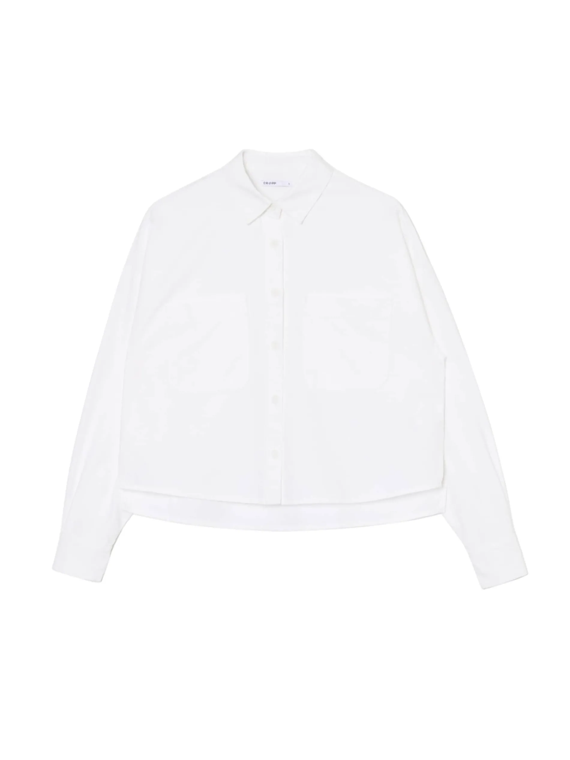 Cropp Koszule, Bluzki*Biała koszula z rozcięciami
