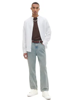 Cropp Koszule*Biała koszula ze stójką