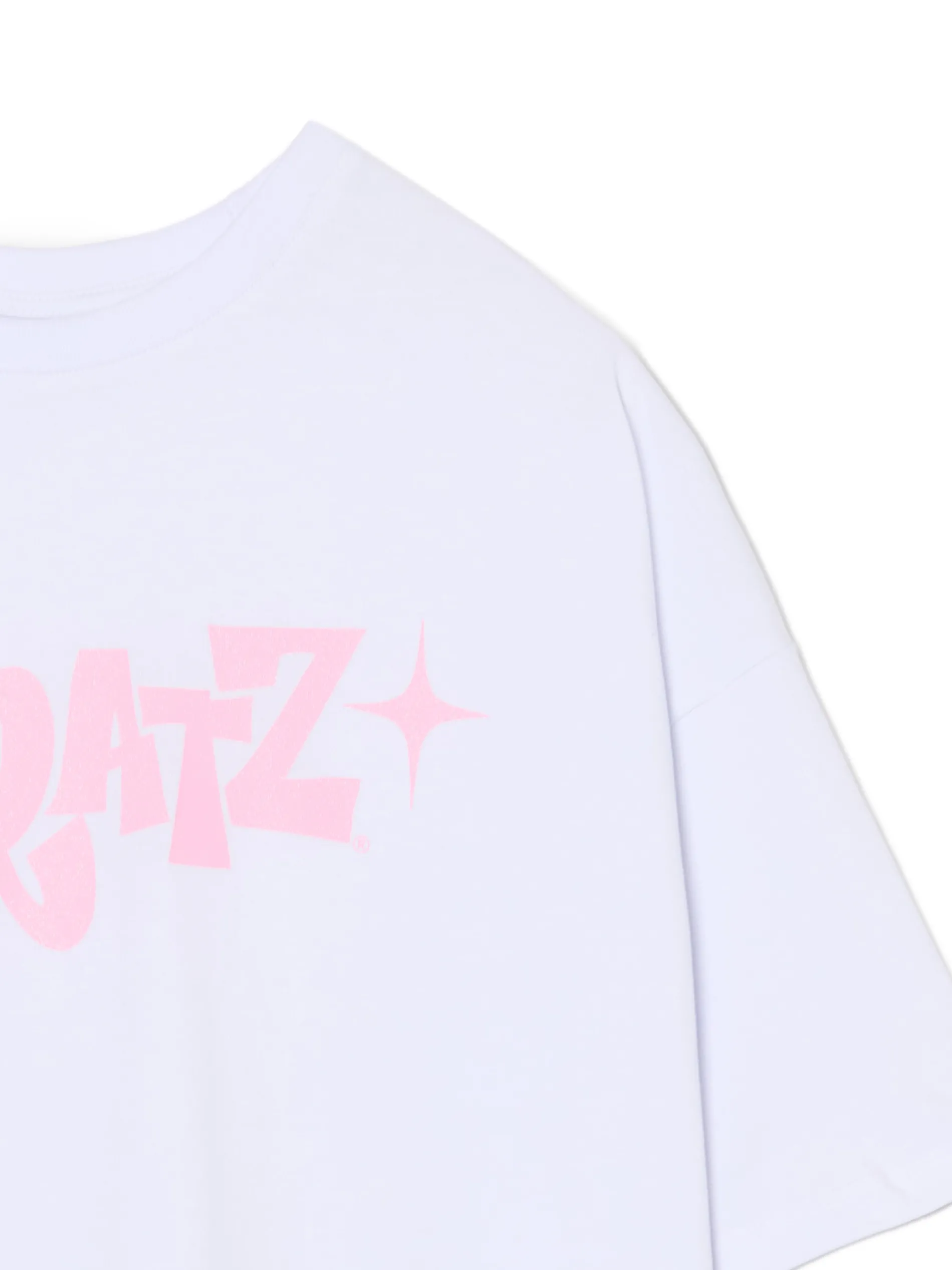 Cropp Koszulki, Topy*Biała koszulka z nadrukiem Bratz