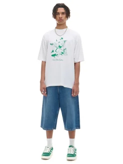 Cropp Koszulki*Biała koszulka z nadrukiem