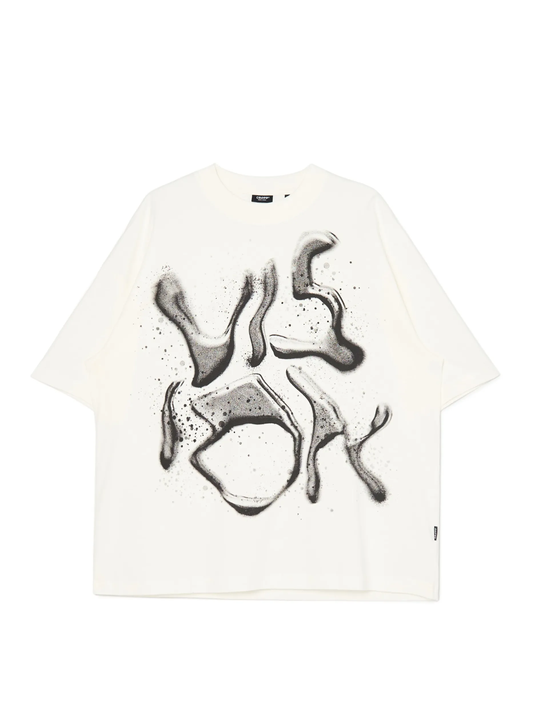 Cropp Koszulki*Biała koszulka z napisem