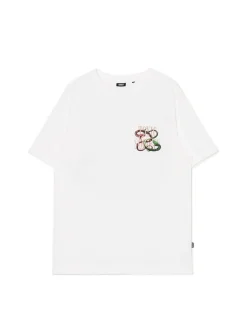 Cropp Koszulki*Biała koszulka z wężami