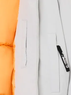 Cropp Kurtki Zimowe|Kurtki, Płaszcze*Biała kurtka puffer z kapturem