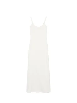 Cropp Sukienki, Kombinezony*Biała sukienka maxi