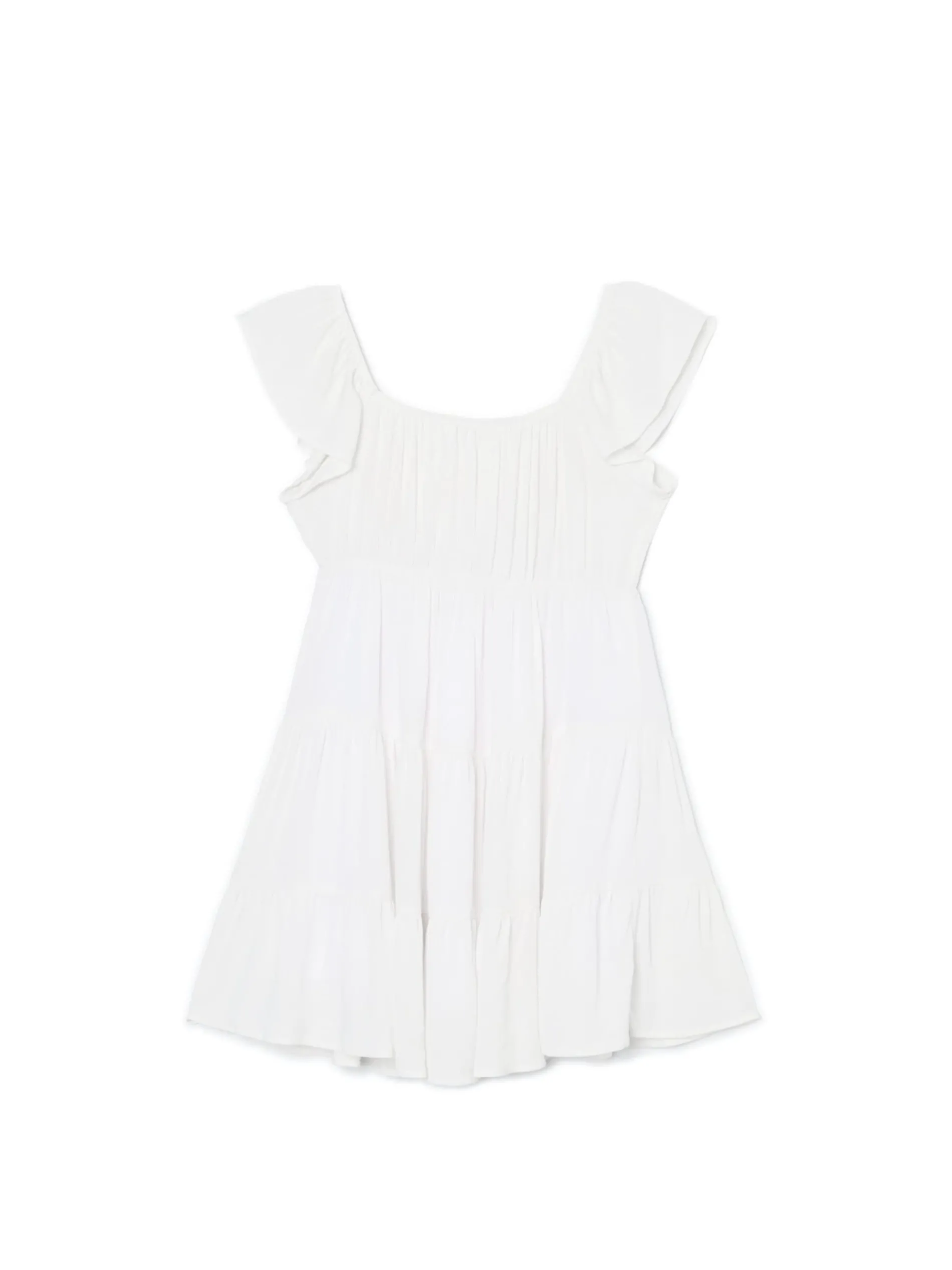 Cropp Sukienki, Kombinezony*Biała sukienka mini